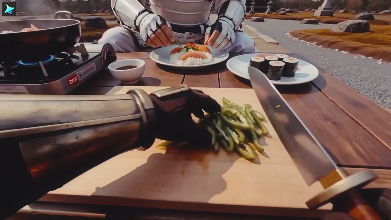 Samurai Sushi - Switch to a Legendary Hero Fight frame 2