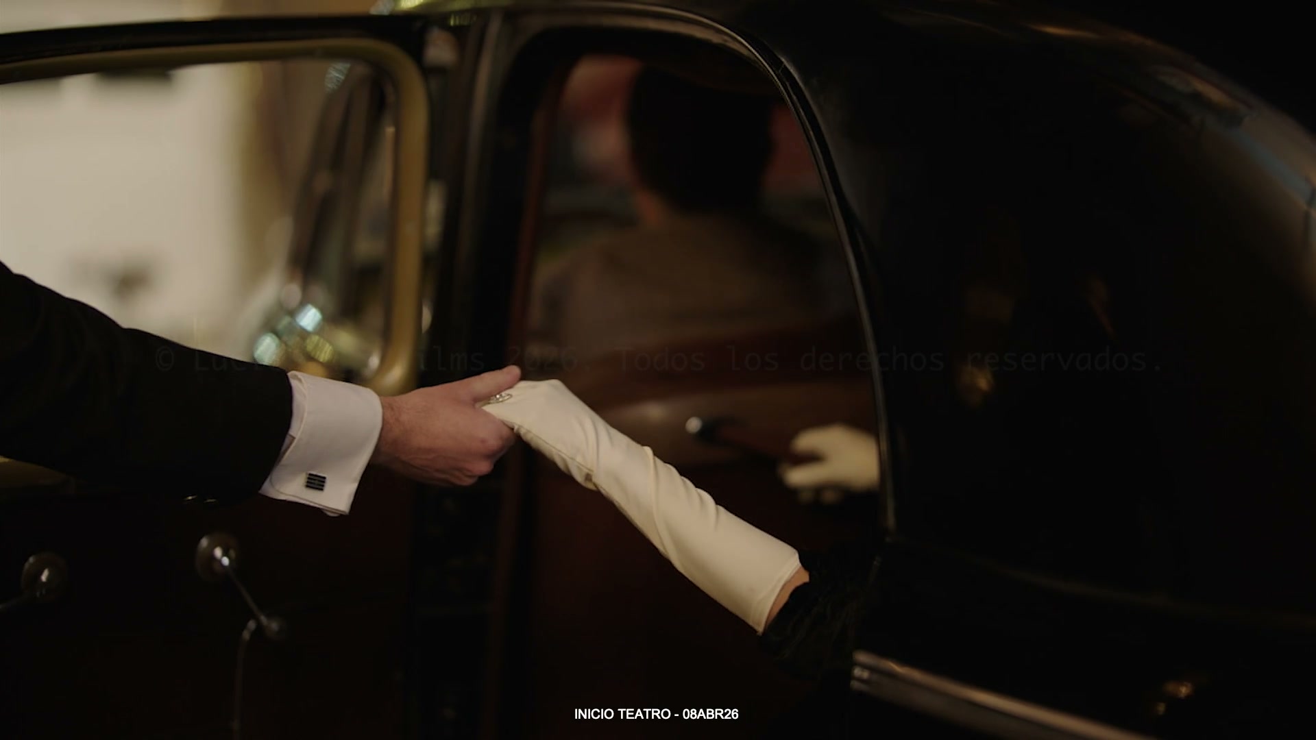 Car Arrival - Hand to Face Reveal frame 1