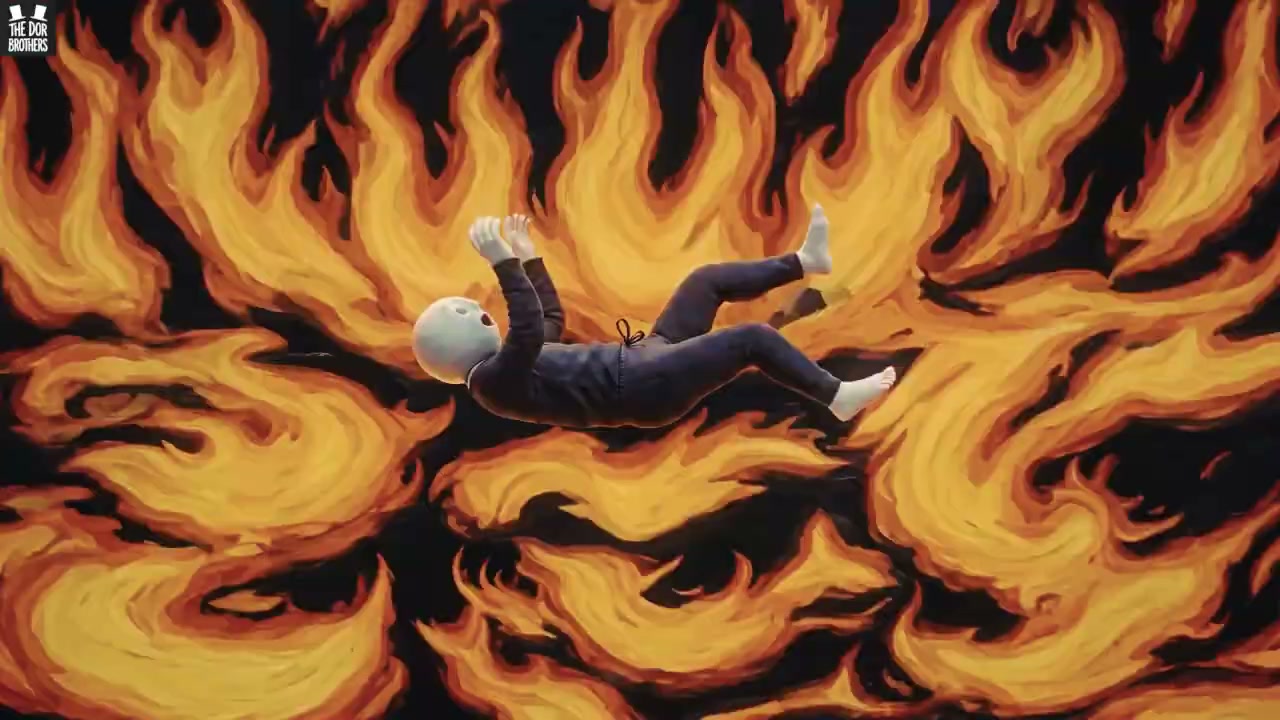 The Walk and the Falling Through Fire frame 5